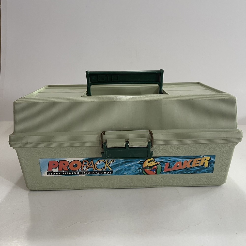 Vintage Pro Pack Laker tackle box euc