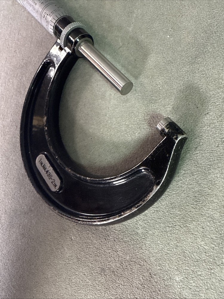 Starrett No.436 2-inch Micrometer