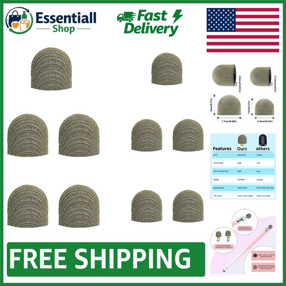 10 Exceptional Fiber Mesh Stylus Replacement Tips for Seamless Touchscreen Use