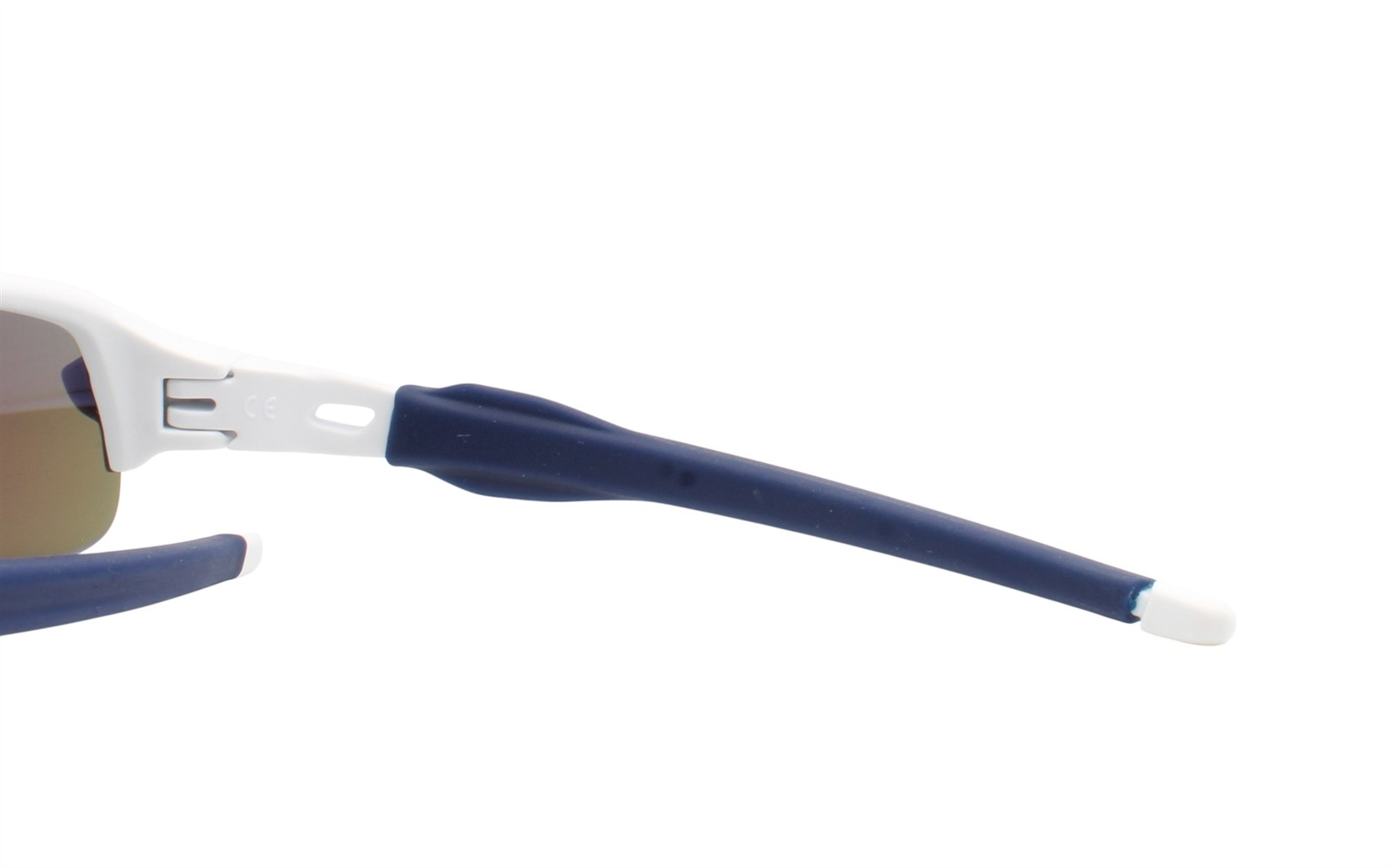 Oakley Youth Fit Sunglasses OJ9008-0758 Flak XXS Matte White Blue Kids Size