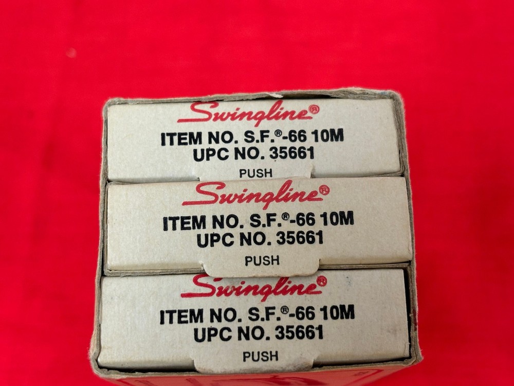 Swingline Electric Staples #66; 3 Layer Box; Chisel Point; Approx 9000 stapl