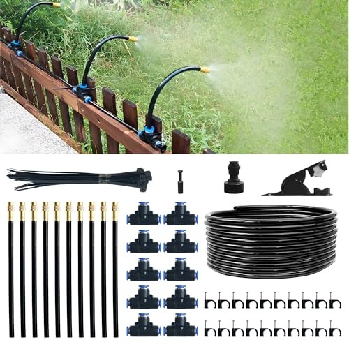 360° Adjustable Drip Irrigation System Kit Automatic Garden Watering 32.8FT