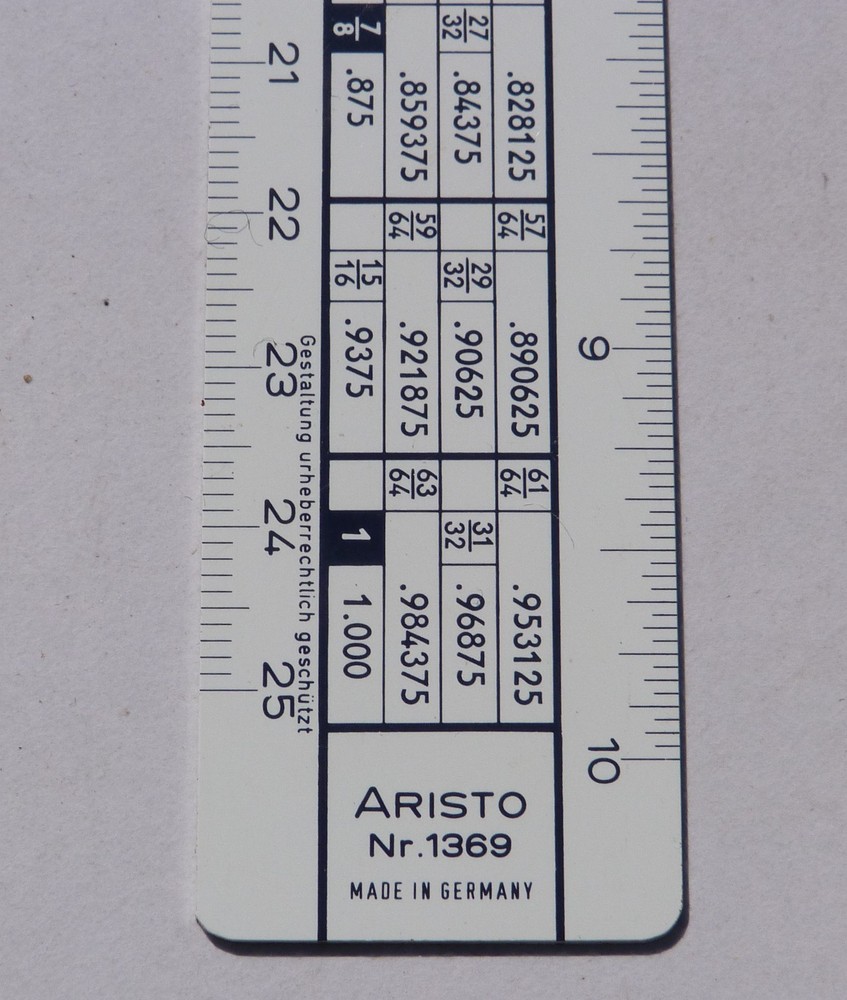Aristo Studio 0968 Slide Rule