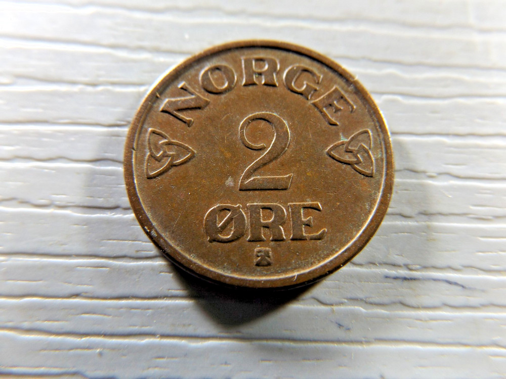 NORWAY 1953 2 Ore