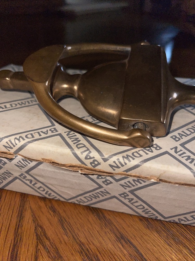 BALDWIN BRASS DOOR KNOCKER (A)