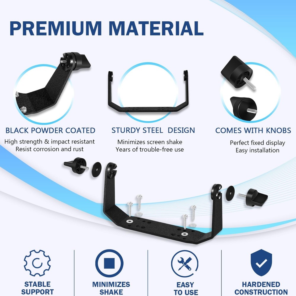 Bzumperyz 7401491 Gimbal Bracket Mounting Bracket with Knobs Mounting Screws ...