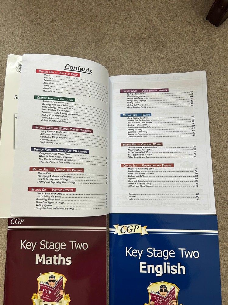 cgp key stage 2 revision books