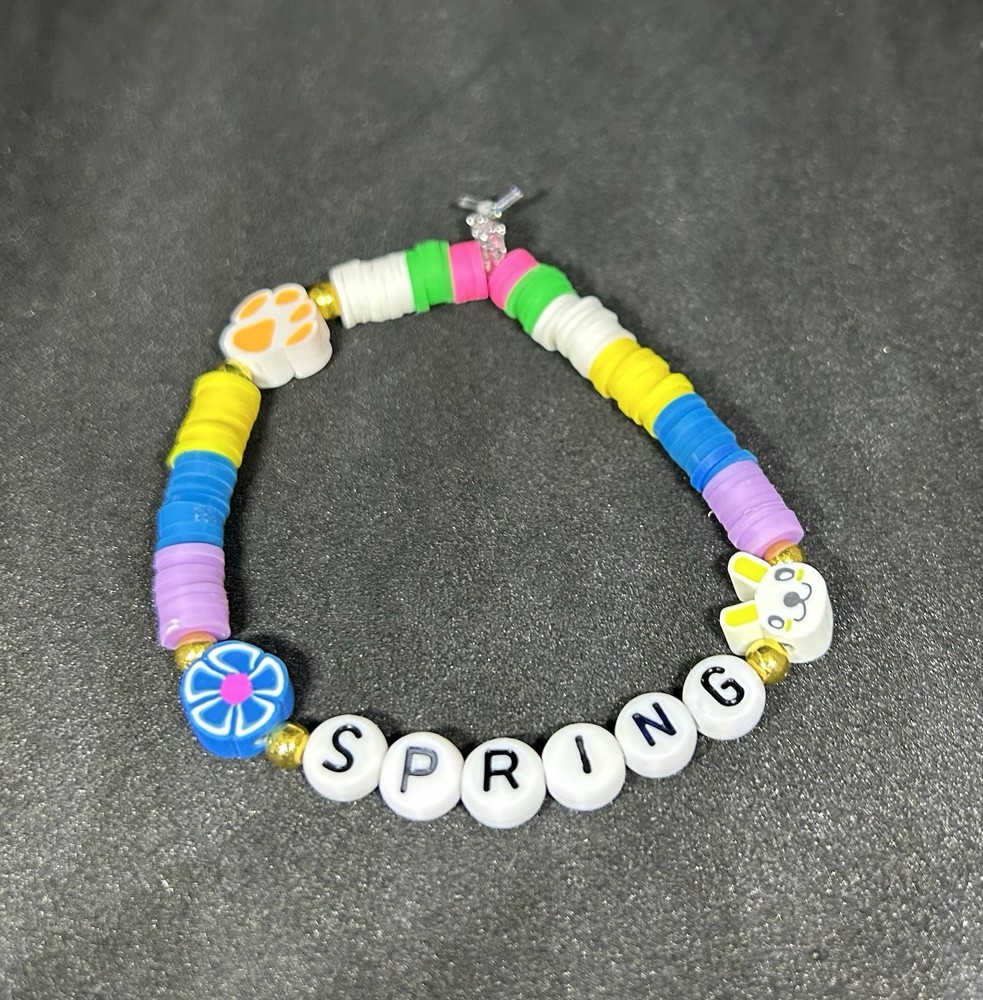 Spring (Happy Easter) Heishi Bracelet