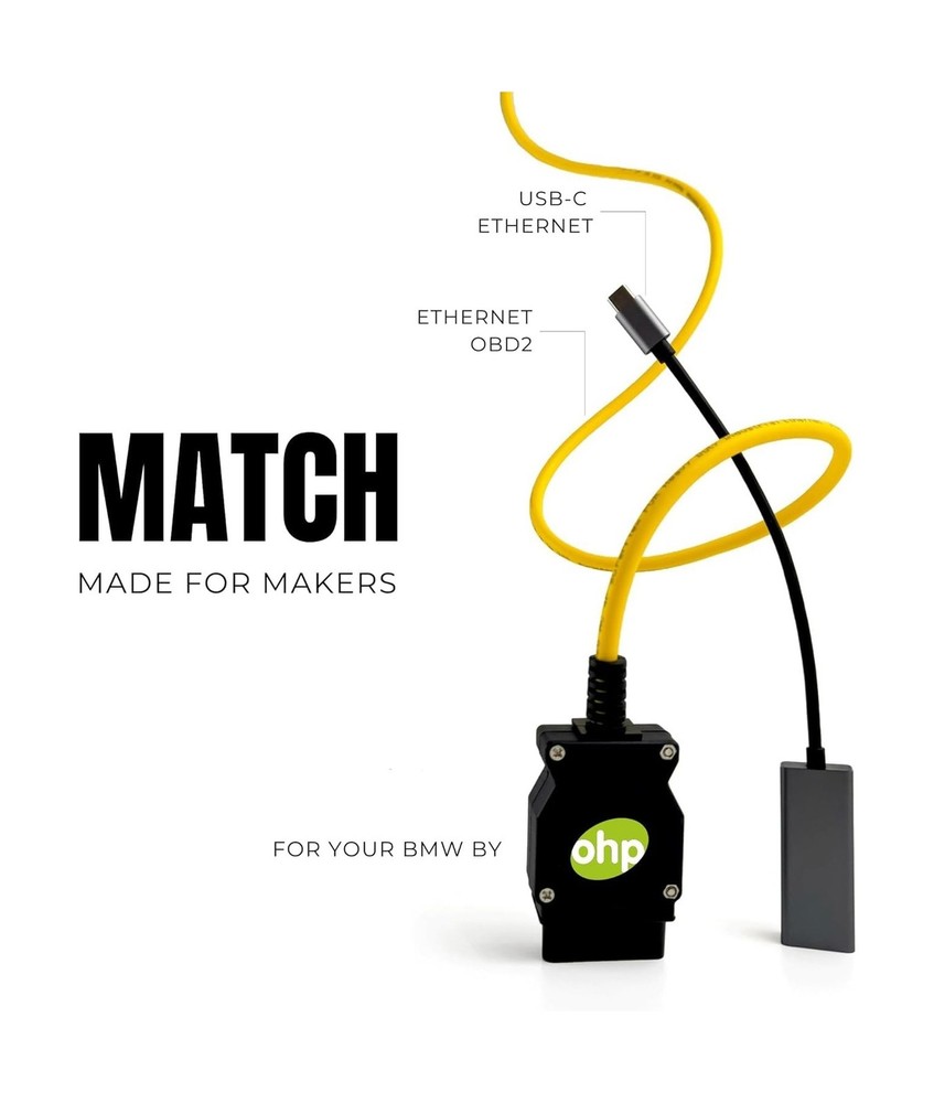 OHP ENET OBD2 (Enet Cable + USB Type C)
