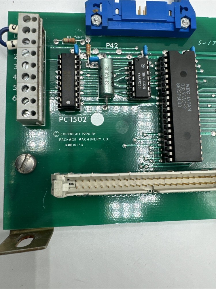 Package Control PC1502 Package Machinery Interface Board USED