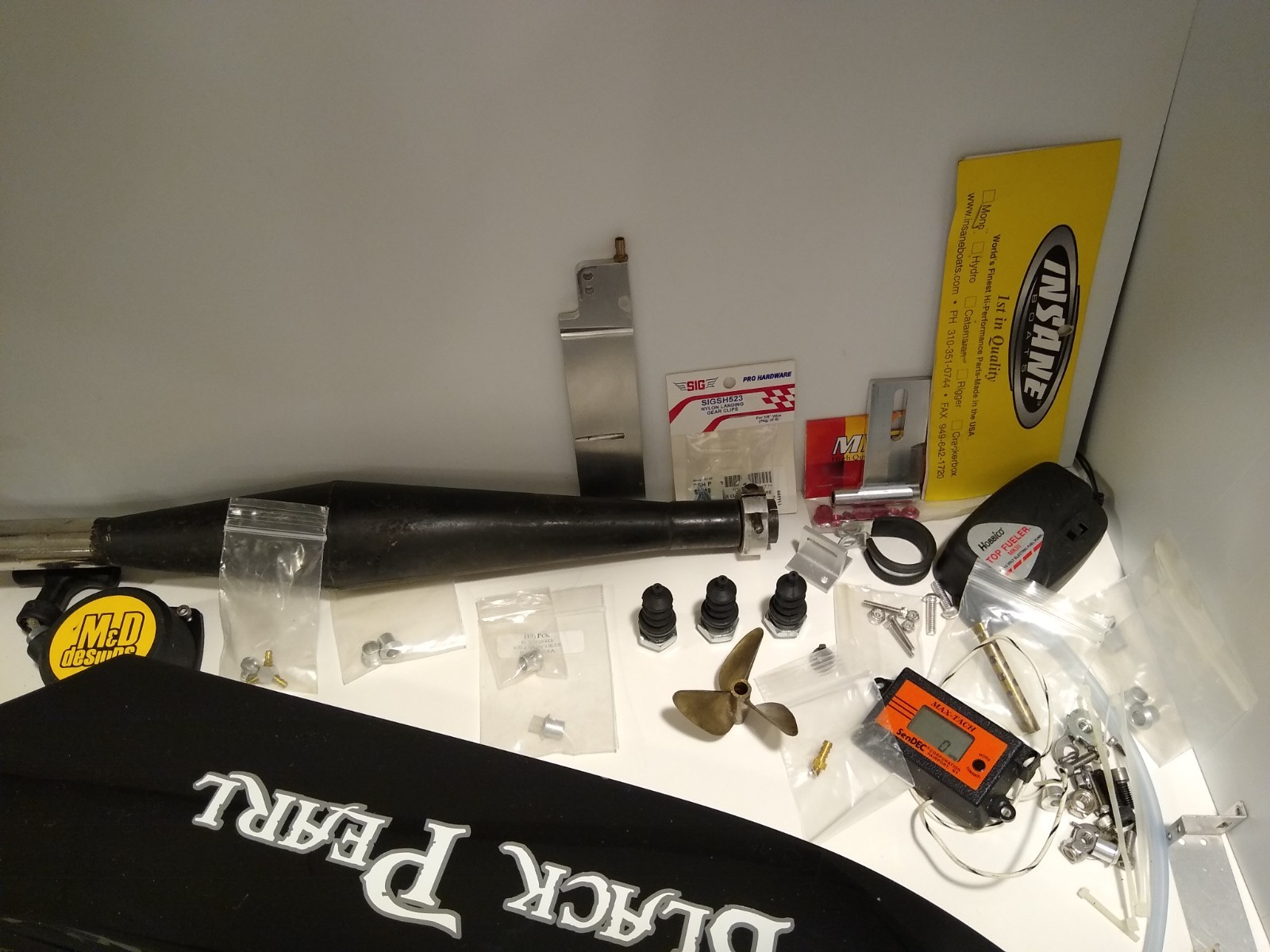 Blazer Whiplash GV Fiberglass Gas RC Race Boat Zenoah IMPBA NAMBA G1 Hydro READ