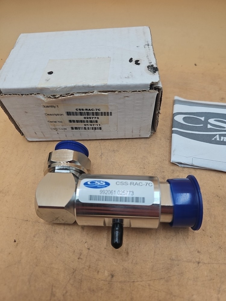 CSS Antenna CSS-RAC-7C 750 MHZ Attenuator. -40.2 dB