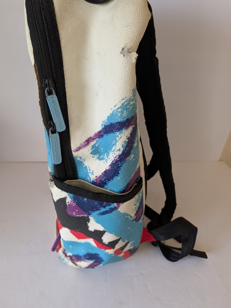Sprayground Java Shark Jazz Cup Backpack 2018 Release Limited Edition Flawed