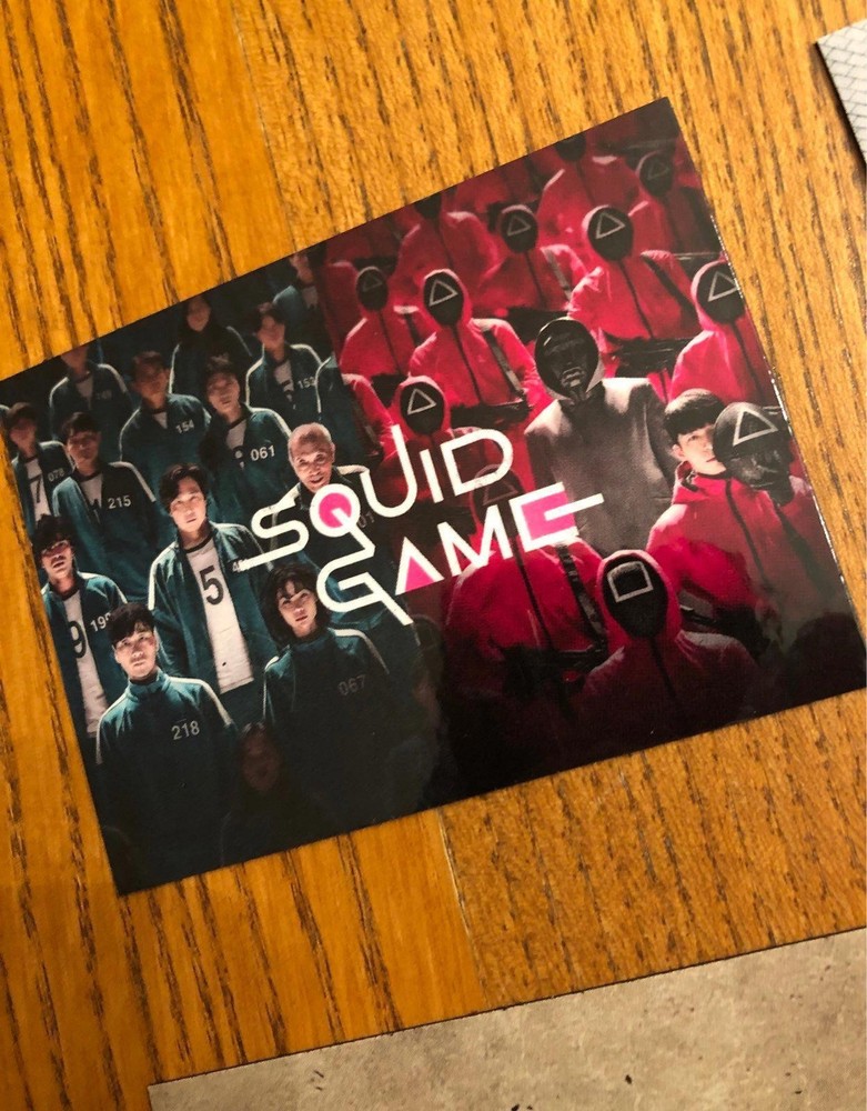 Squid Game fridge magnets