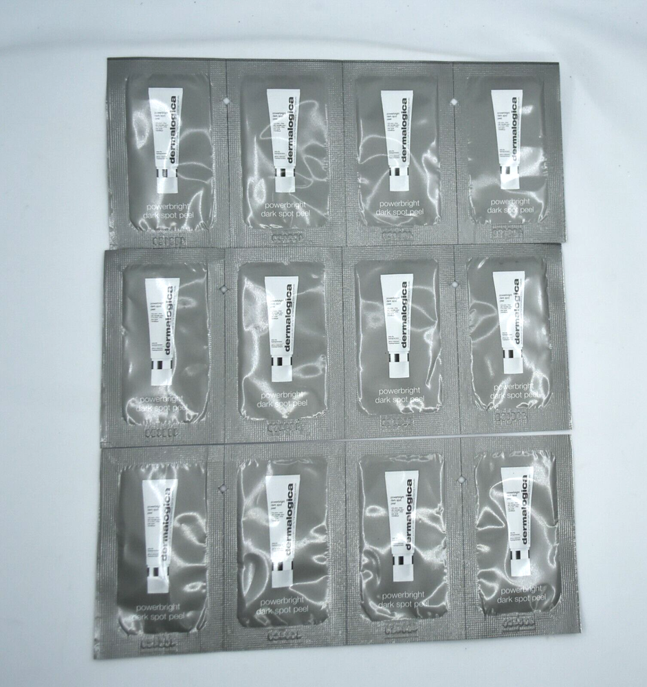 Dermalogica Powerbright Dark Spot Peel 12% AHA+PHA SAMPLE *12-single use packets