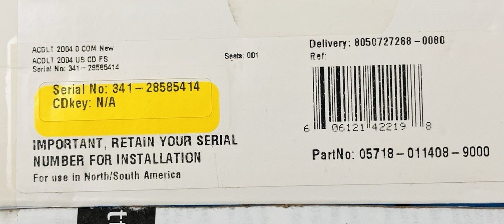 AutoCAD LT 2004 Getting Started Guide + Quick Reference Card Vintage Manual Only