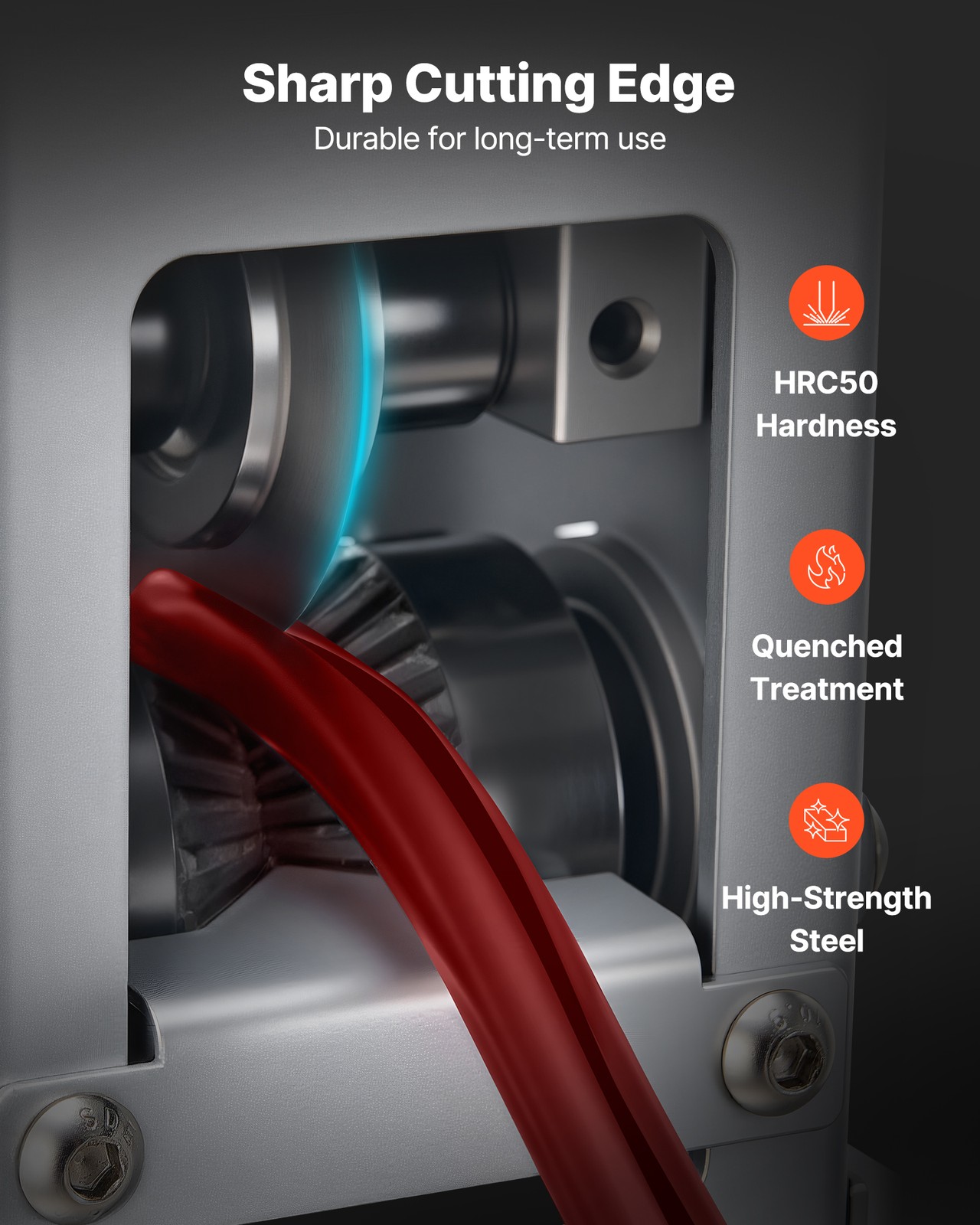 VEVOR Manual Wire Stripper Machine Stripping 0.06-1.18 in Hand or Drill Powered