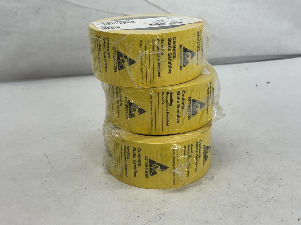 SCS Static Control RS-471 Static Sensitive Labels 1-7/8x2-1/2 500/roll 3 Pack