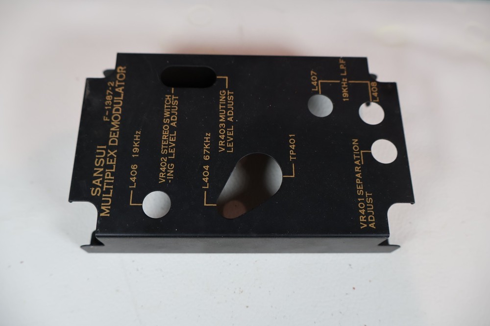 Sansui Six Seven FM Front End Cover