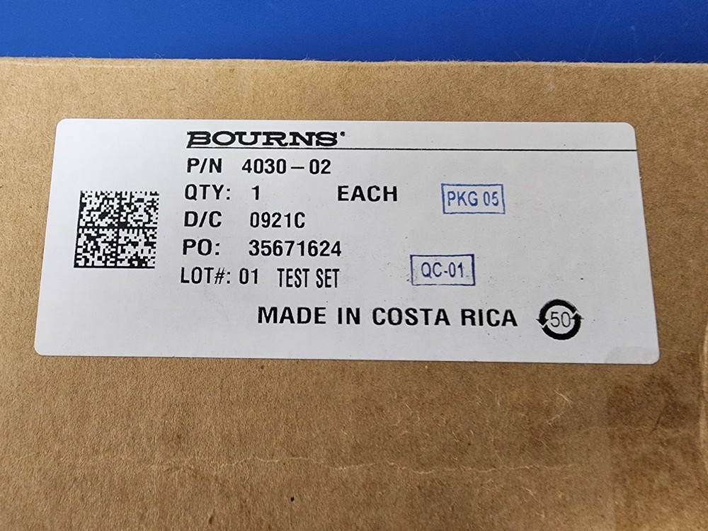 BOURNS Model 4030-02 Surge Protector Test Set