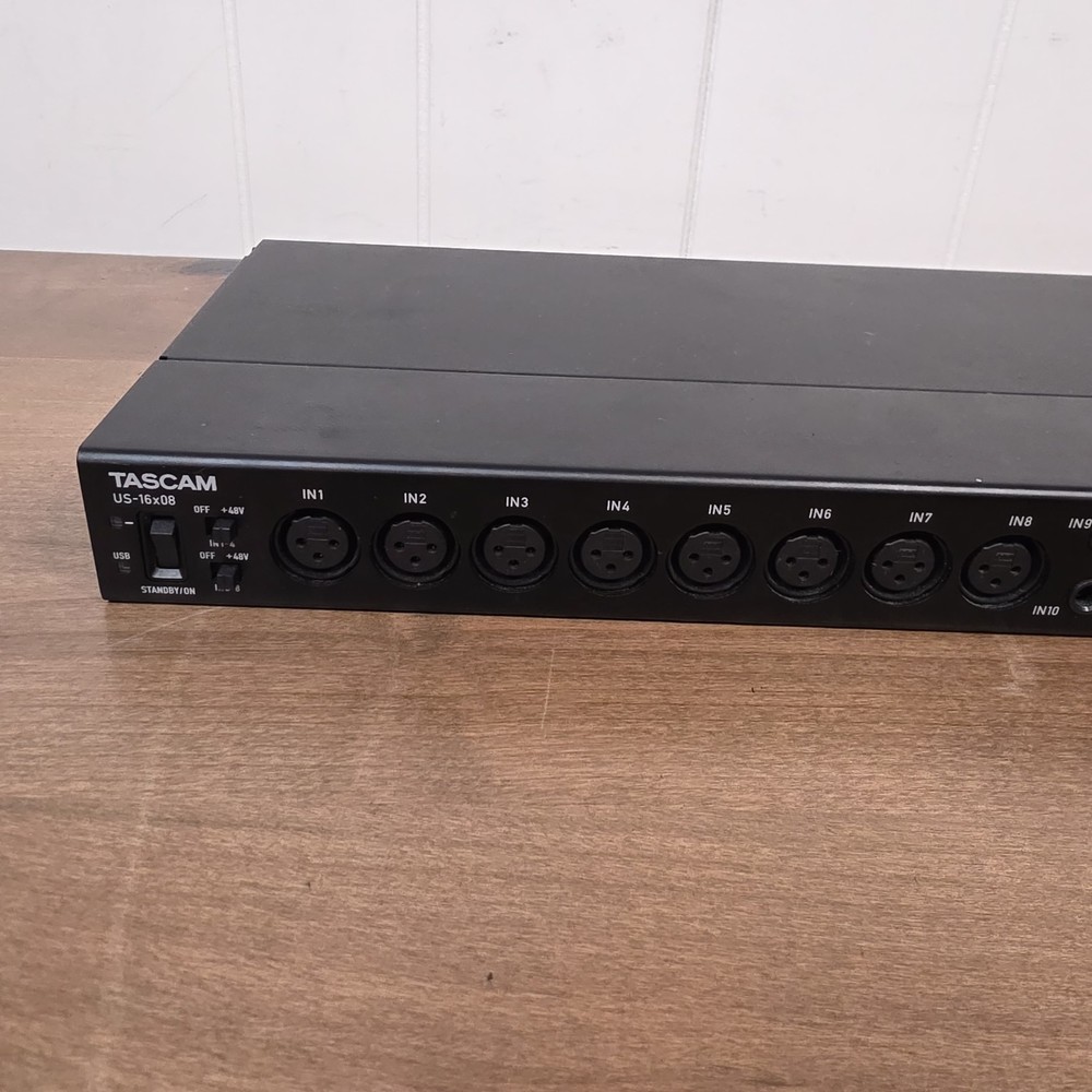 Tascam US-16X08 USB Audio Interface / Mic Preamp