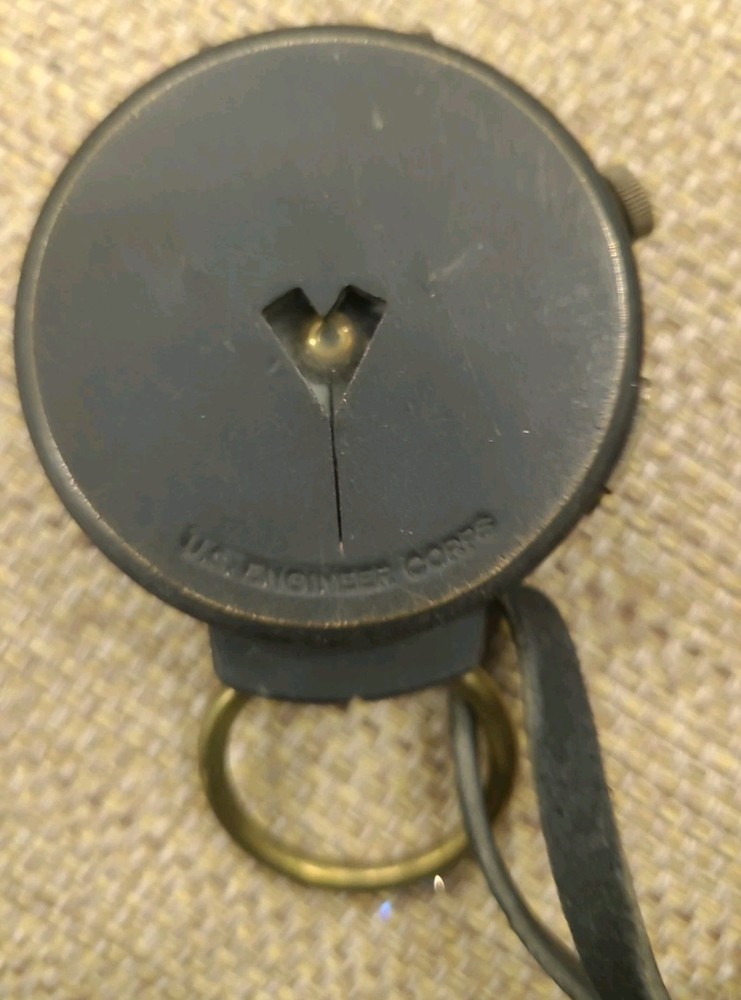 Antique U.S. Engineer Corps Compass And Map Reader Magnifier