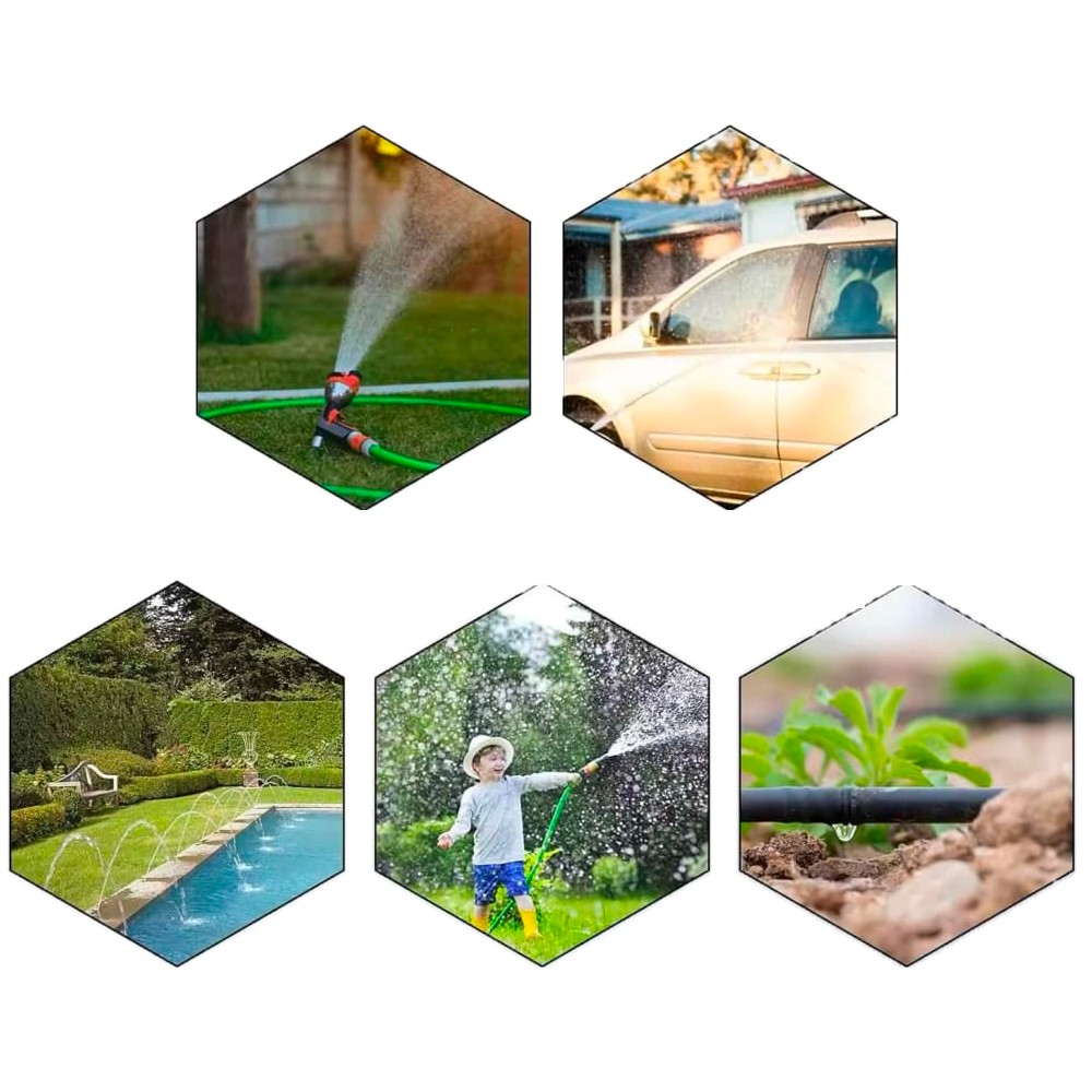 Programmable Water Timer, Sprinkler Timer, Hose Brass Faucet Timer for Garden US