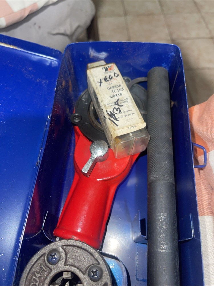 Wheeler Rex Pipe Threading Tool Set