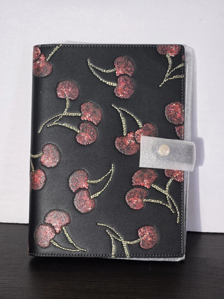 Coach Notebook with Cherry Print - NWT