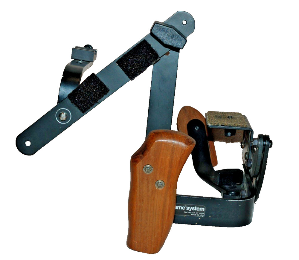 Vintage Stroboframe R4b System Flash Bracket for Handheld Camera