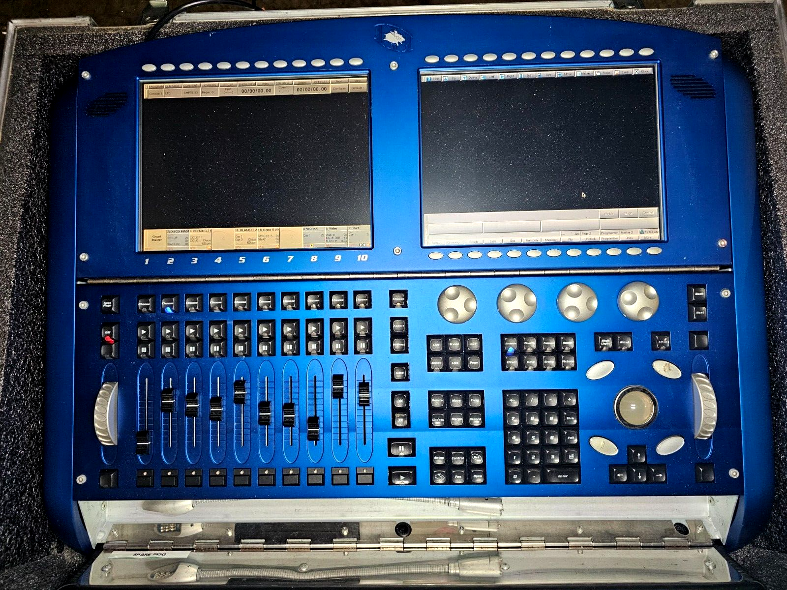 High End Systems Whole Hog III 3 Lighting Console controller w/ Deluxe Hard Case