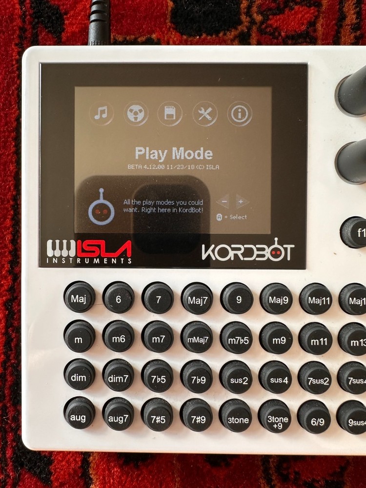 Isla Instruments Kordbot - Chord Creative MIDI Controller With Case