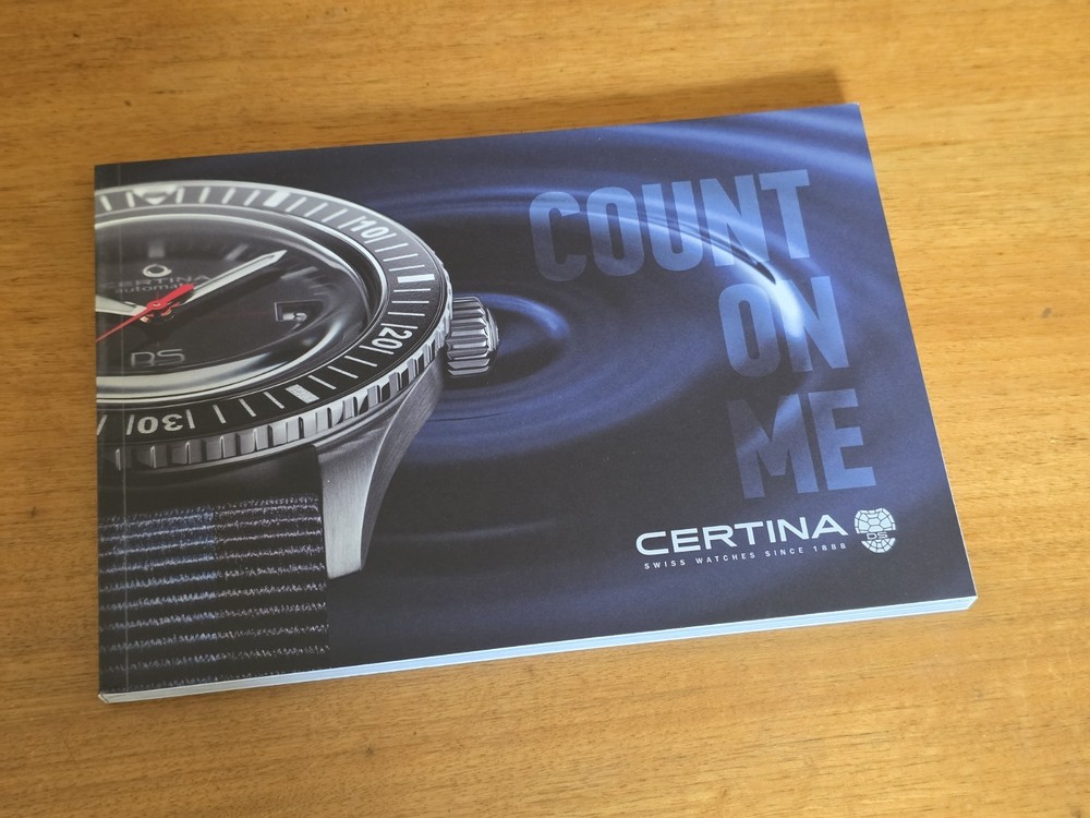 Certina Watch Catalogue Count On Me