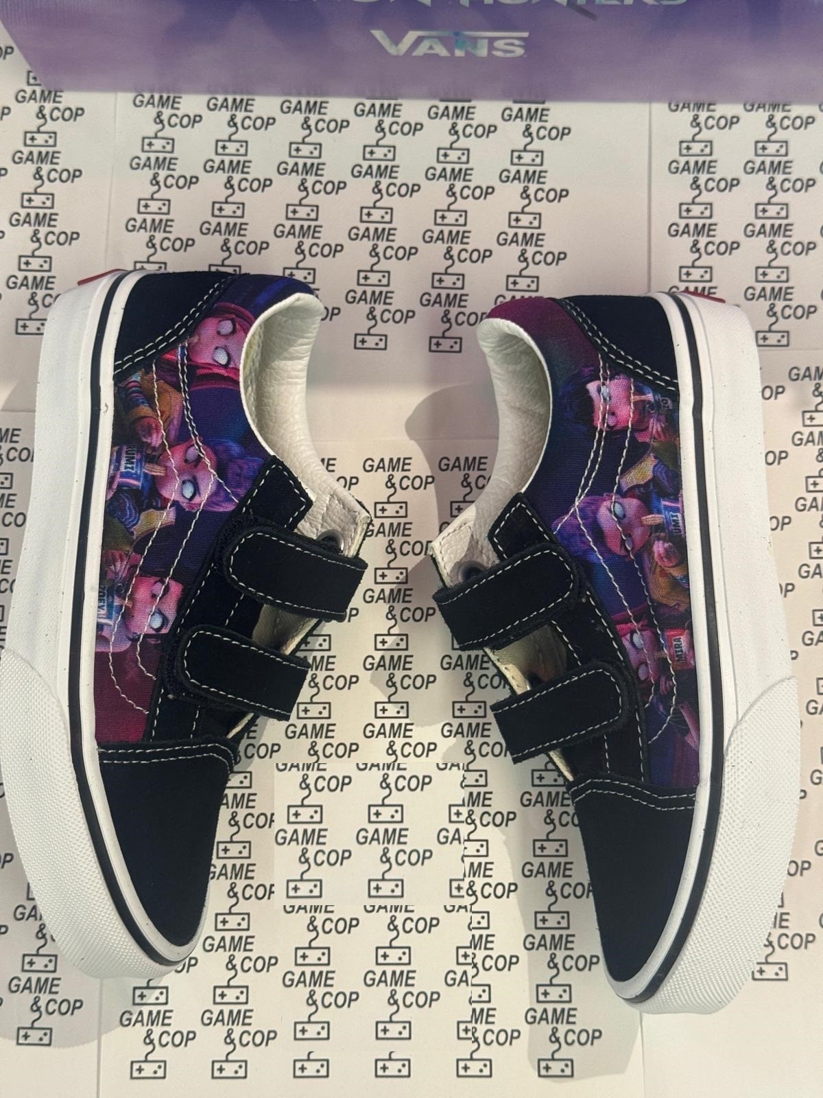 Vans X K-Pop Kpop Demon Hunters Sneakers Rumi Old Skool PS Size 10.5-13 NEW