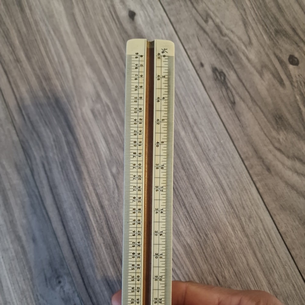 Engine Divided Vintage Ruller