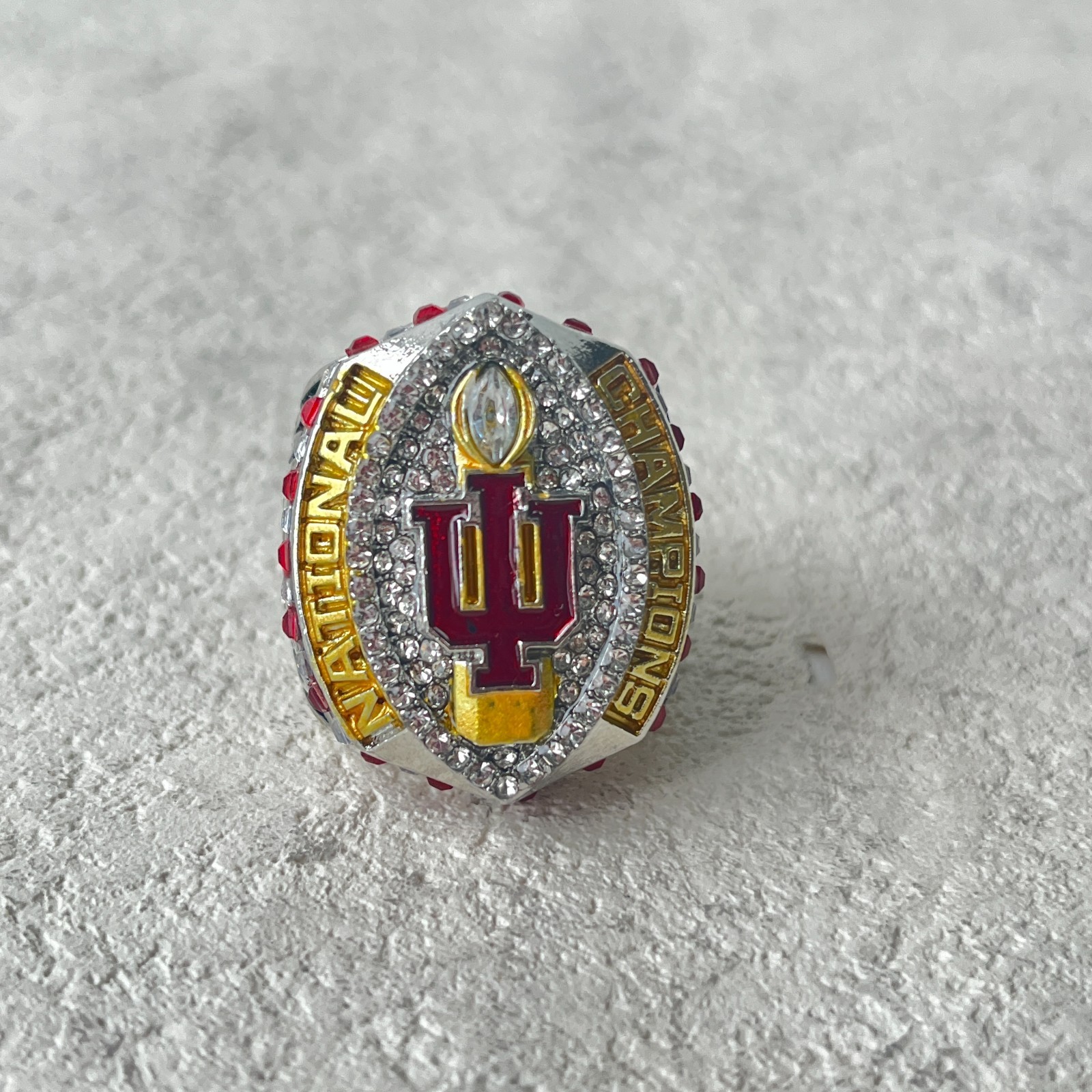 [Fan version] Indiana Football 2026 National Championship Ring NO Box Size 11