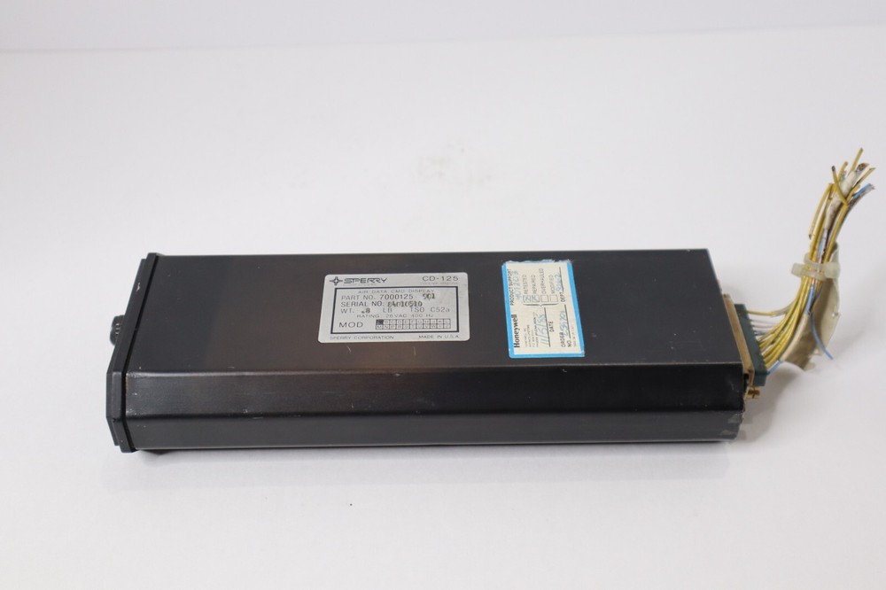 Sperry CD-125 Air Data CMD Display 7000125-901