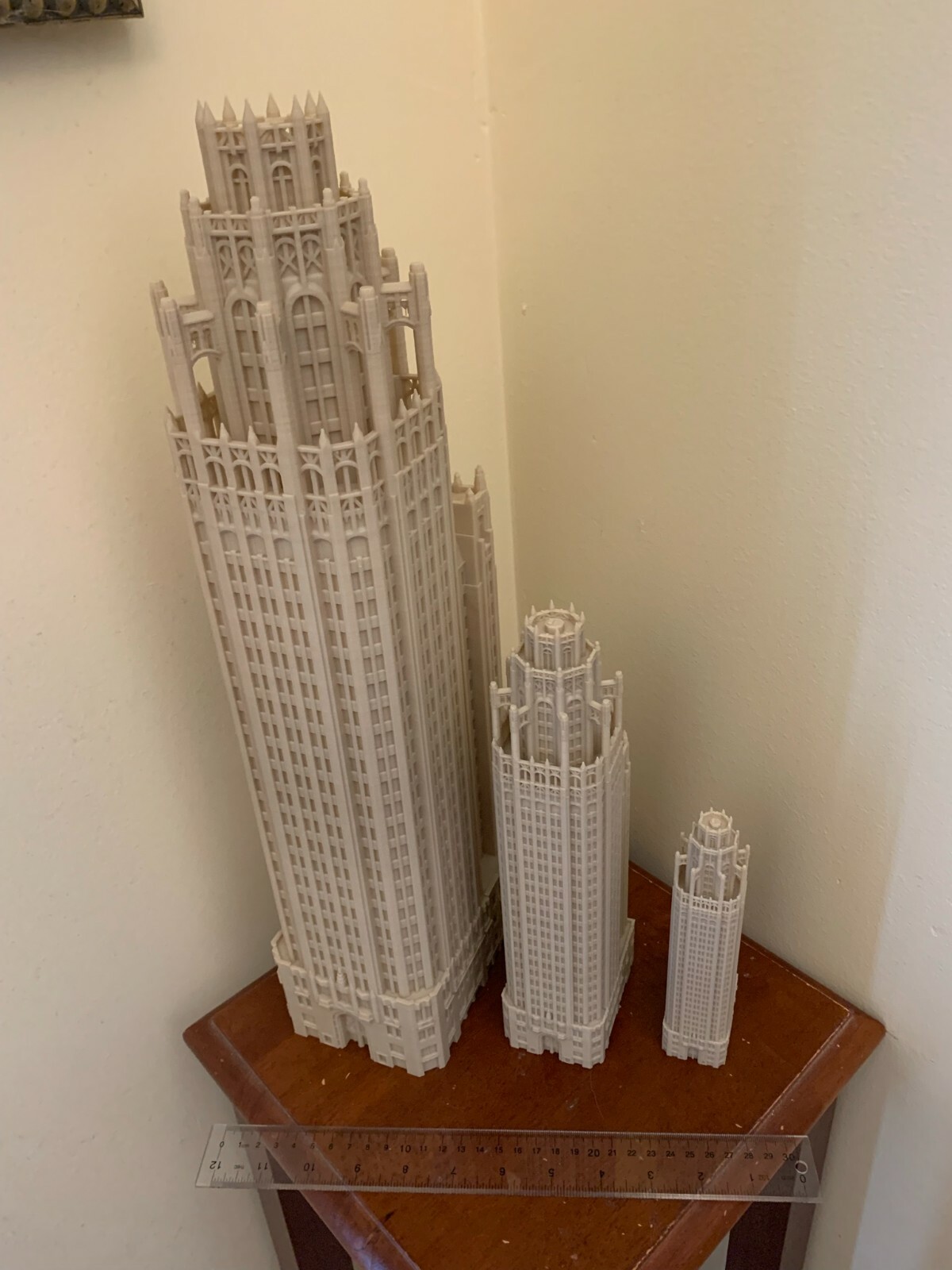 Tribune Tower Chicago 3D Printed Model
