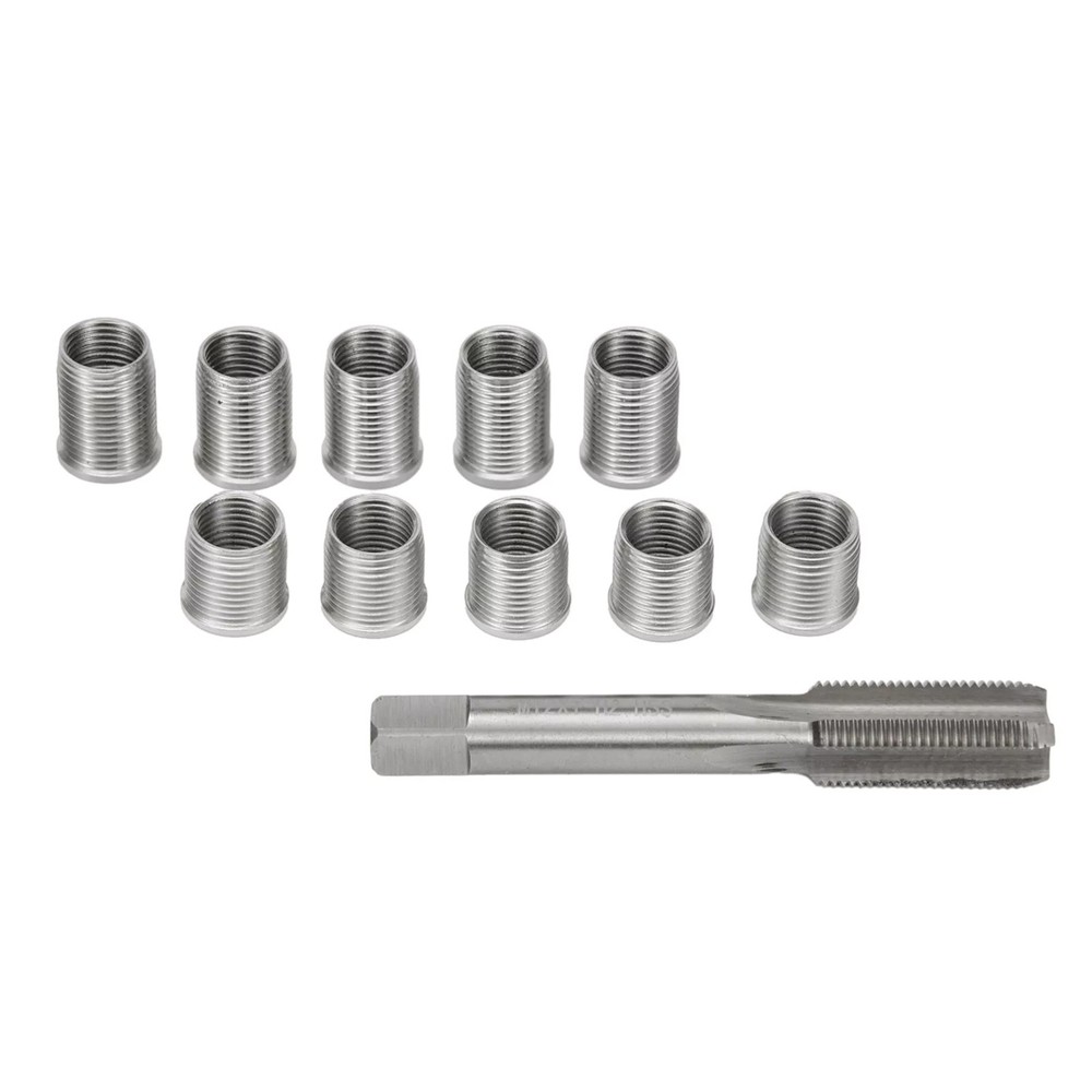 1Set New Universal Spark Plug Thread Repair Tool Accessories with Thread Inserts