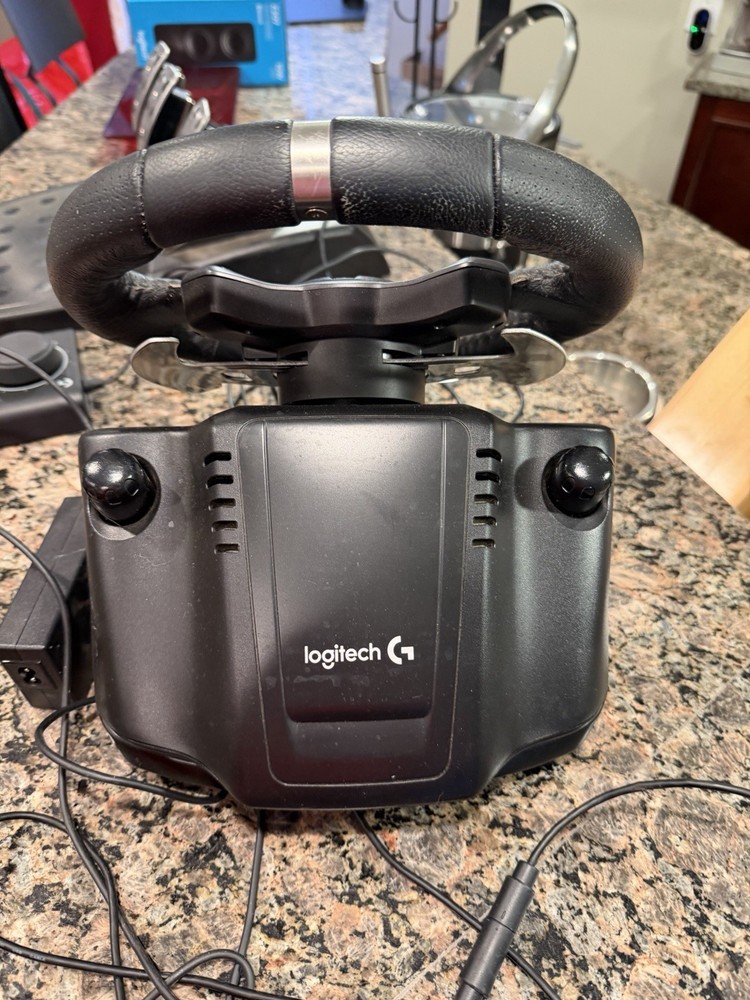 Logitech G920 Wired Racing Wheel and Pedal Set Bundle