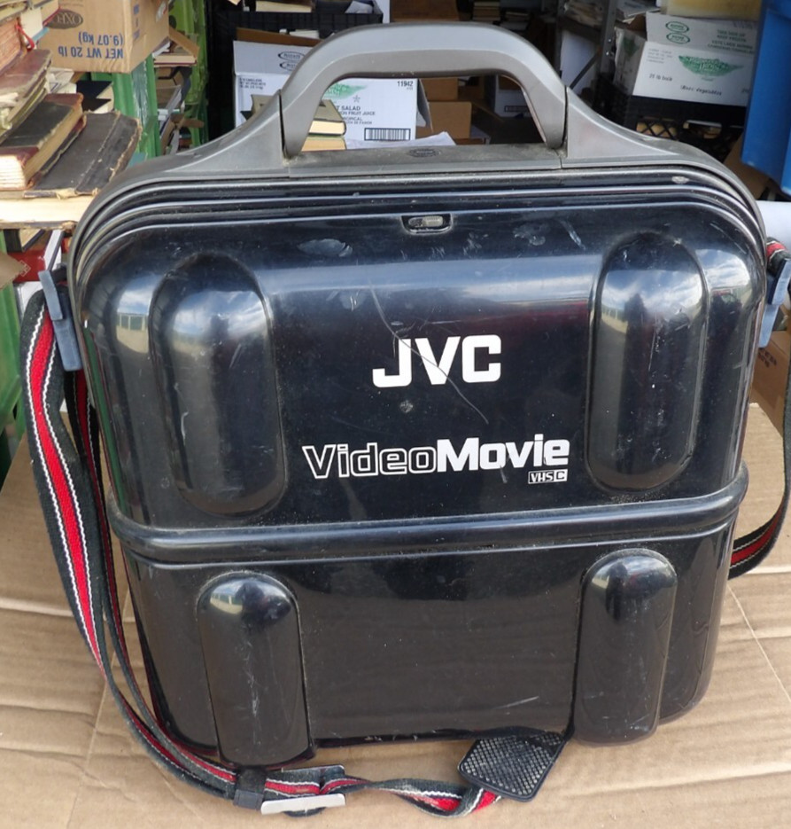 JVC VideoMovie VHS C + Case - Untested