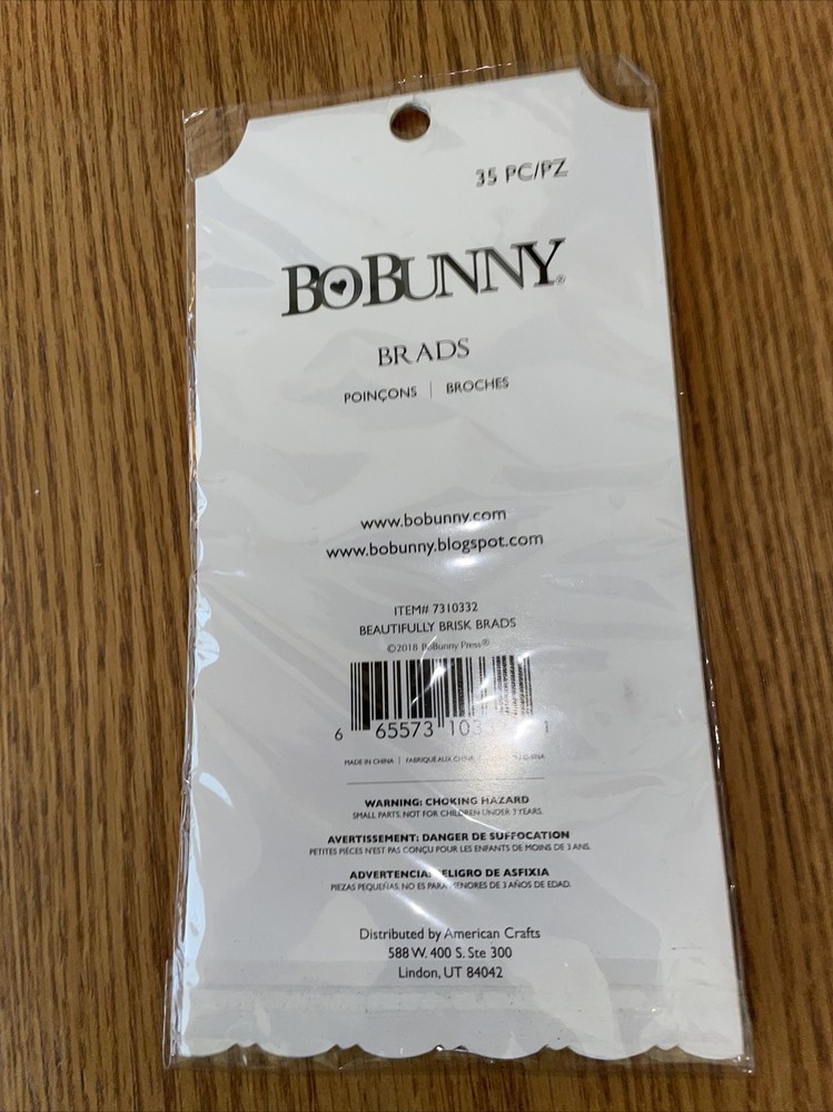 Bo Bunny Brads Fall 35 Pc.