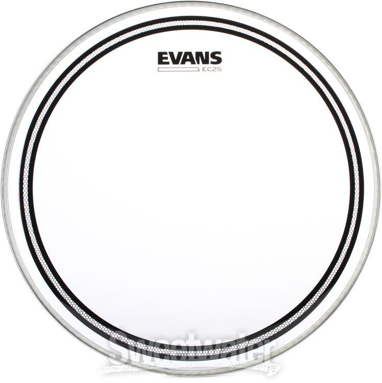 Evans EC2 Clear Tom Pack - 10", 12", and 14" Heads