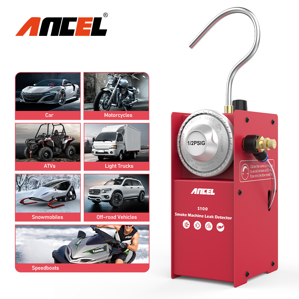 ANCEL Automotive EVAP Smoke Machine Testing Vacuum Leak Diagnostic Detector Tool