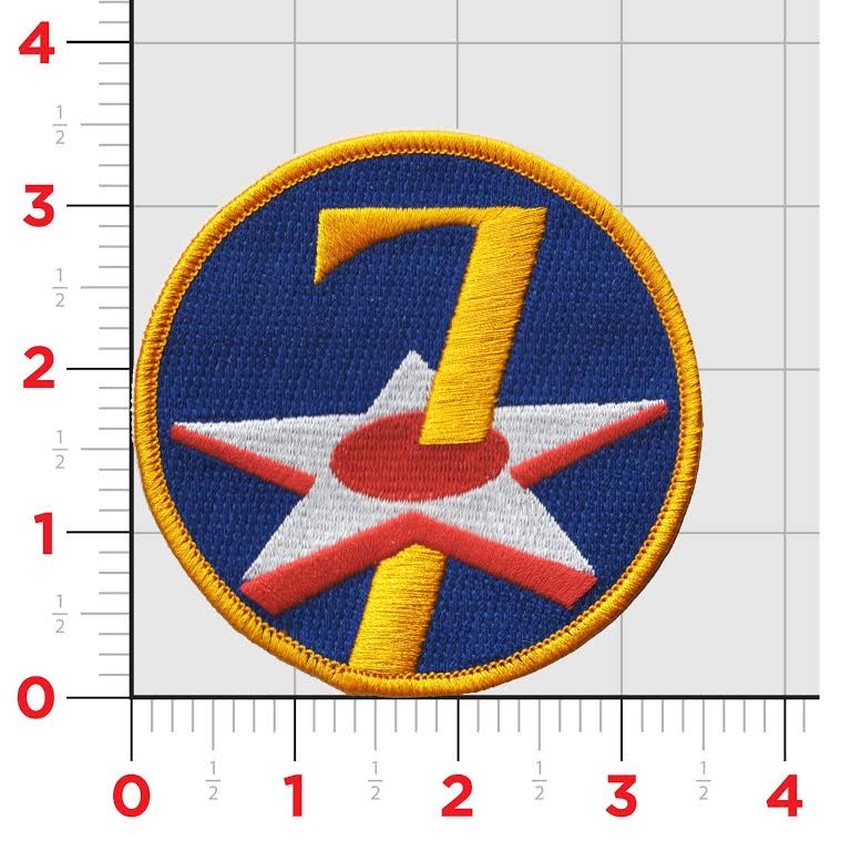 7th Air Force Patch