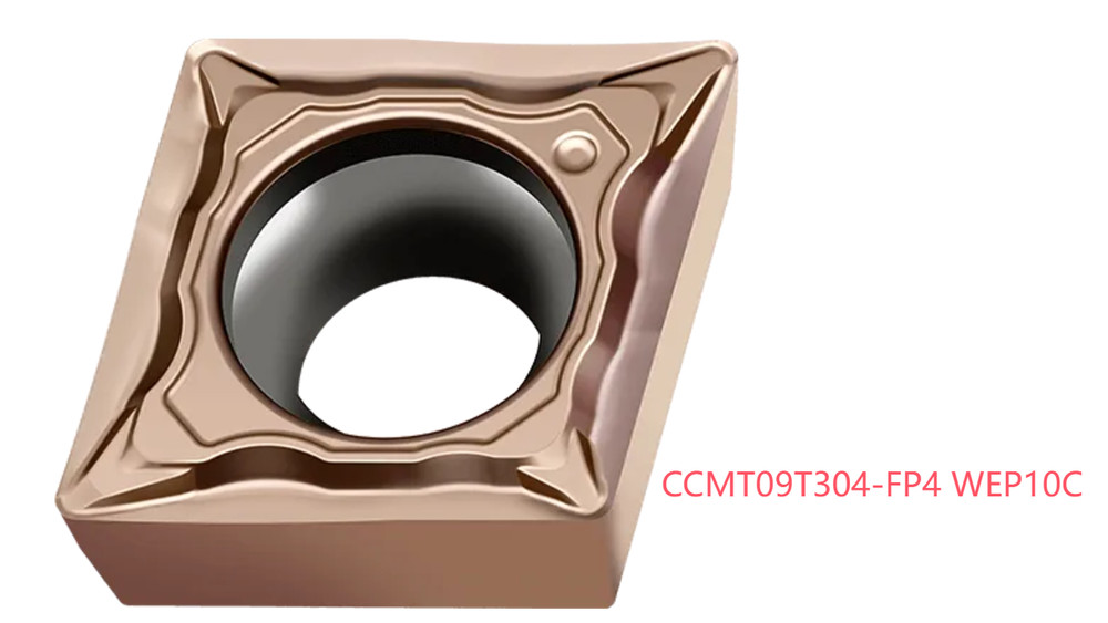 10 PCS  ORIGINAL  INSERTS      CCMT09T304-FP4 WEP10C