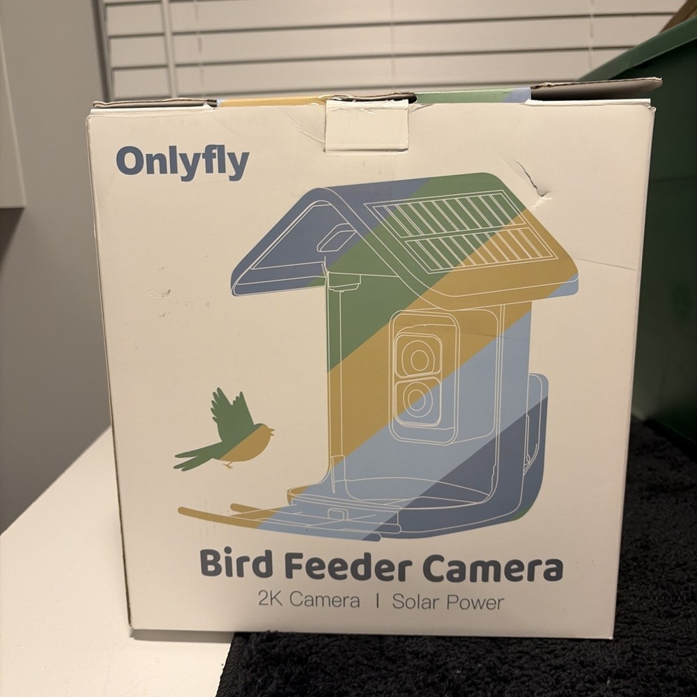 Only fly Bird Feeder Camera Solar Power
