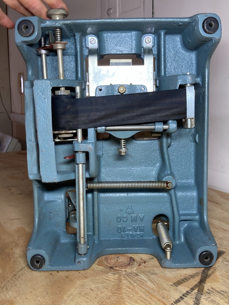 Vintage Addressograph Class 100 Embossing Machine