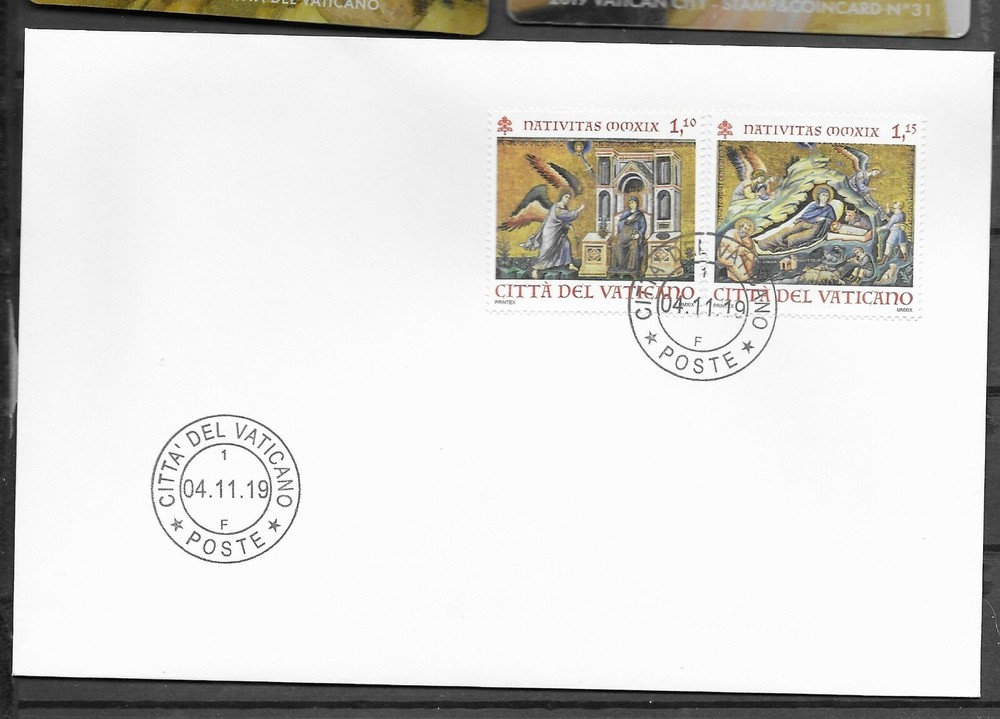 Vatican 2019 Christmas FDC