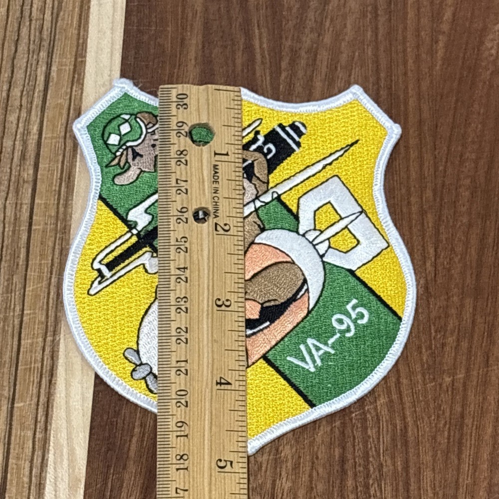 5" NAVY VA-95 ATTACK SQUADRON EMBROIDERED PATCH Jacket Patch